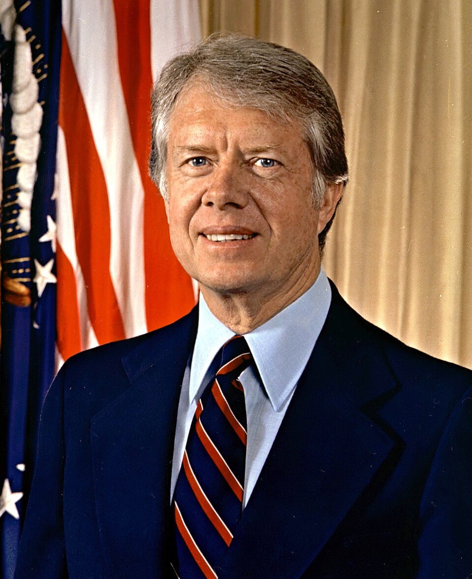 Retrato oficial de Jimmy Carter