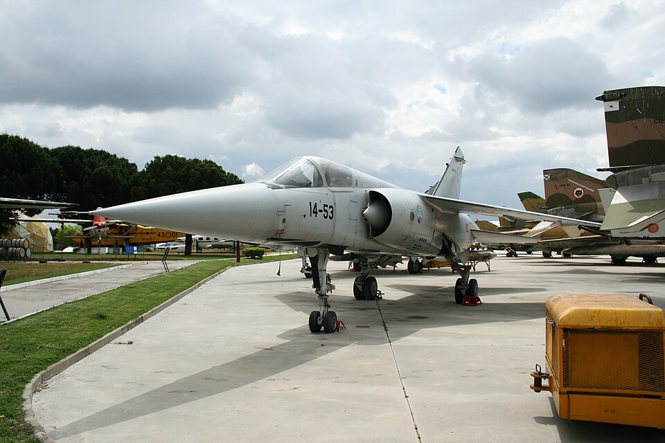Caza Mirage F1 del Ejército del Aire español